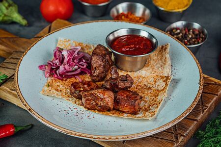 Мцвади из ягненка