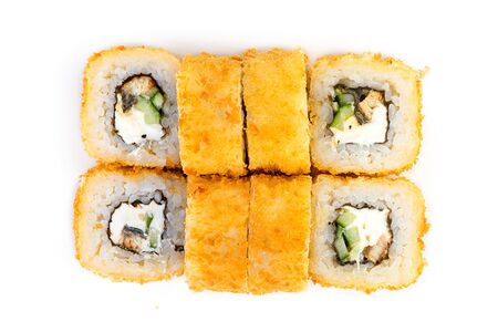 Горячий ролл с угрем