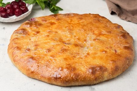 Осетинский пирог с вишней