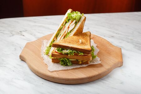 Клаб-сэндвич с курицей