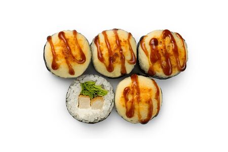 Запечённый сырный ролл