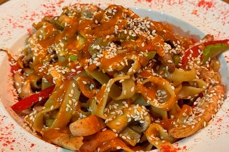 Феттуччине по-тайски