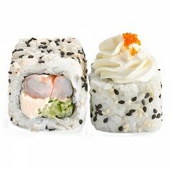 Фиш-ролл с креветкой