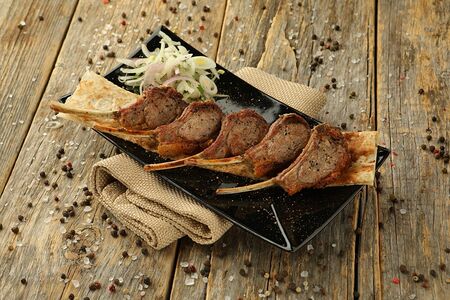 Шашлык из каре ягненка