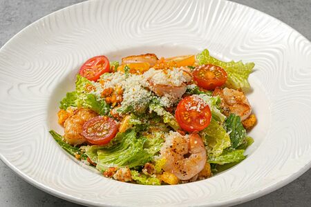 Цезарь с креветками