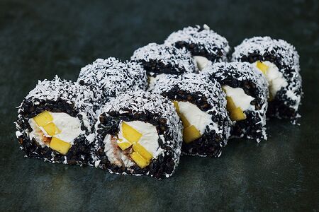 Черный кокос ролл