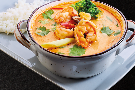 Том-Ям с креветками