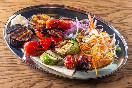 Овощи на мангале