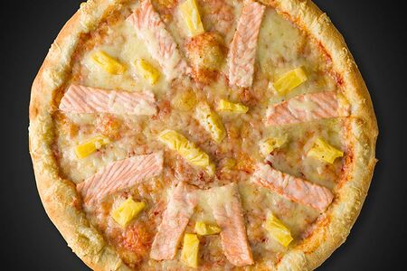 Пицца с Лососем