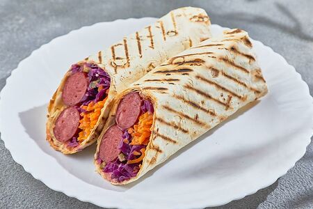 Хот-дог в лаваше Дабл хот-дог