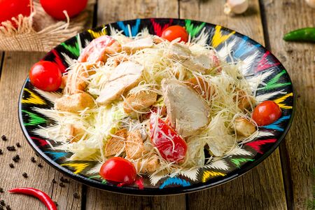 Цезарь с курицей