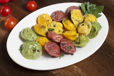 Пельмени с индейкой