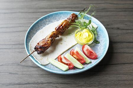 Шашлык из куриного бедра