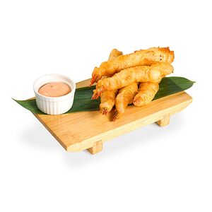 Креветки в кляре