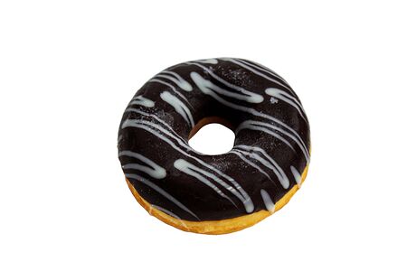 Пончик с шоколадной начинкой