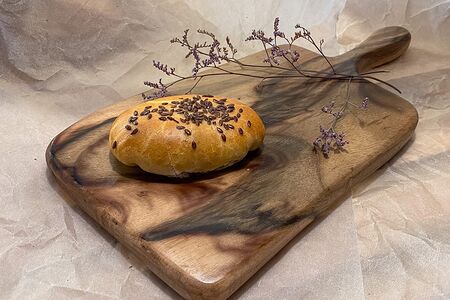 Пирожок бездрожжевой с грибным жюльеном