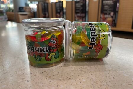 Мармелад жевательный Червячки микс