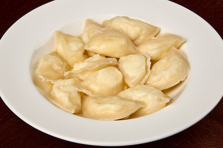 Вареники с картофелем и сулугуни