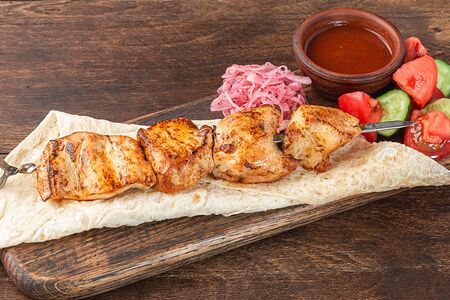 Шашлык из бедра цыплёнка