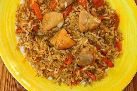 Плов с курицей