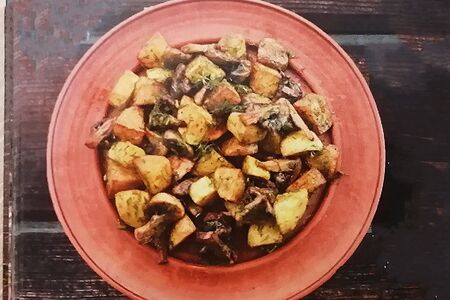 Картофель с грибами