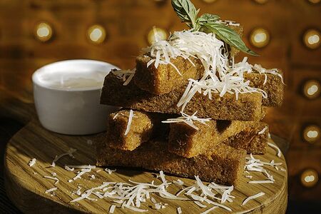 Ржаные гренки