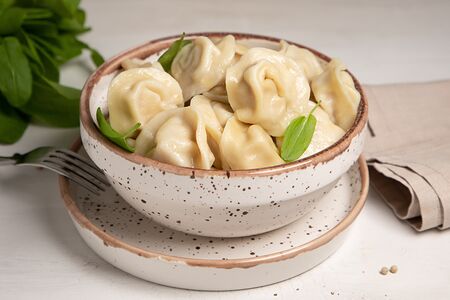 Пельмени с говядиной и свининой