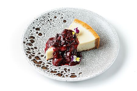 Чизкейк с ягодами