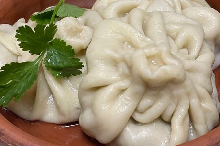 Хинкали с бараниной