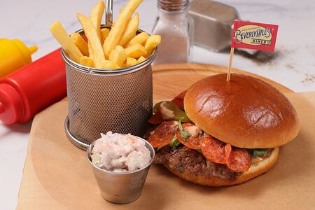 Чоризо бургер