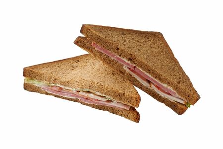 Сэндвич с мясной начинкой