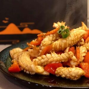 Жареный кальмар