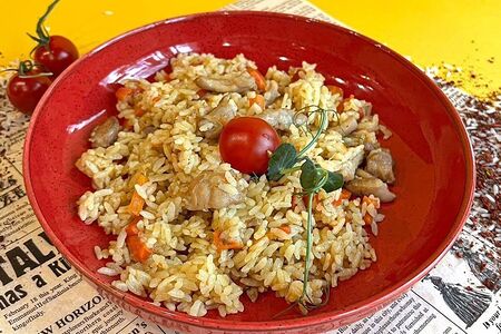 Плов с курицей