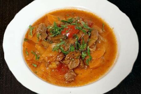 Гуляш из говядины