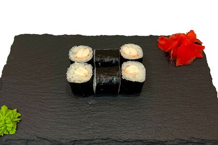 Мини-ролл с креветкой