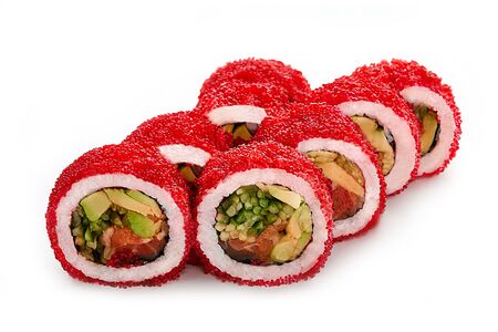 Ролл Калифорния с лососем