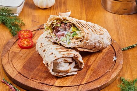 Шаурма с фасолью