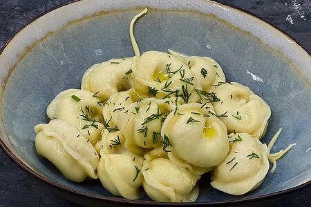 Пельмени Домашние со сметаной