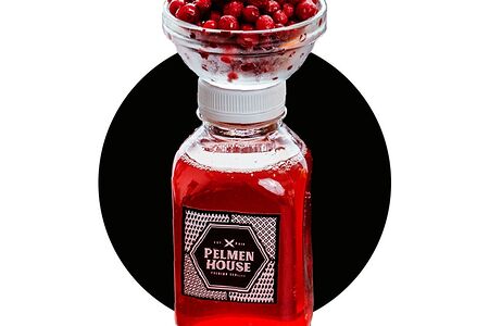 Морс брусничный собственного приготовления