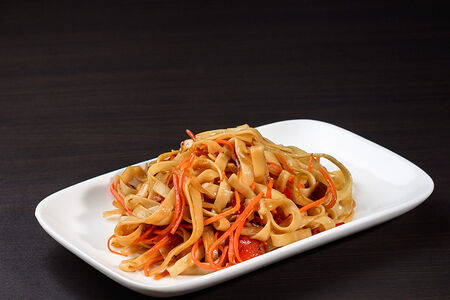 Лапша удон с овощами