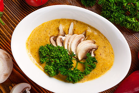 Крем-суп из грибов