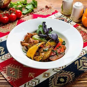 Оджахури с курицей