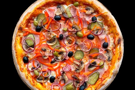 Пицца Деревенская