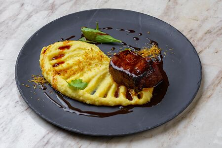 Филе миньон с пюре