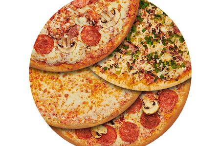 Комбо 4 пиццы Трио