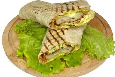 Люля-кебаб из курицы в лаваше