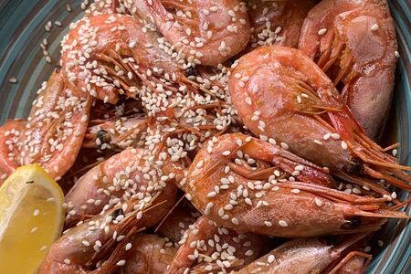 Креветки магаданские 50/70 кунжутные