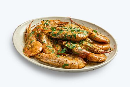 Креветки острова Санторини