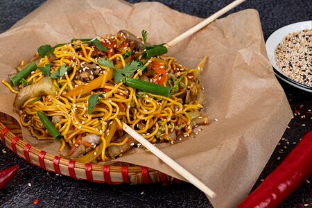 Фунчоза Зау с овощами