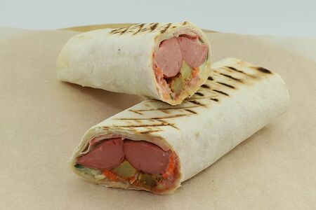 Хот-дог в лаваше